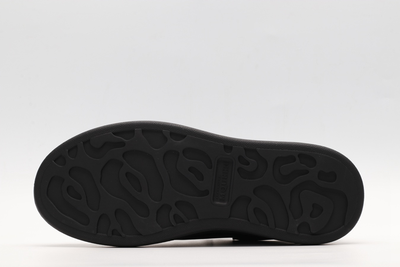 AMQ black oversized sneakers
