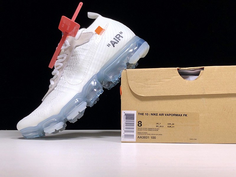 OFF-WHITE x Nike Air VaporMax 2.0 White Ice Blue AA3831-100