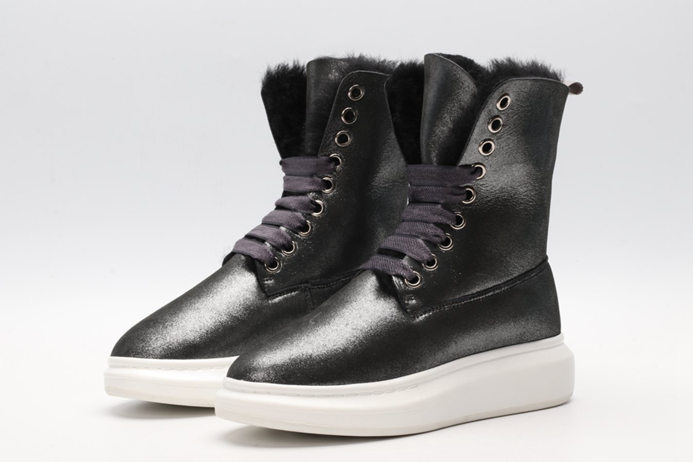 AMQ winter boots-black