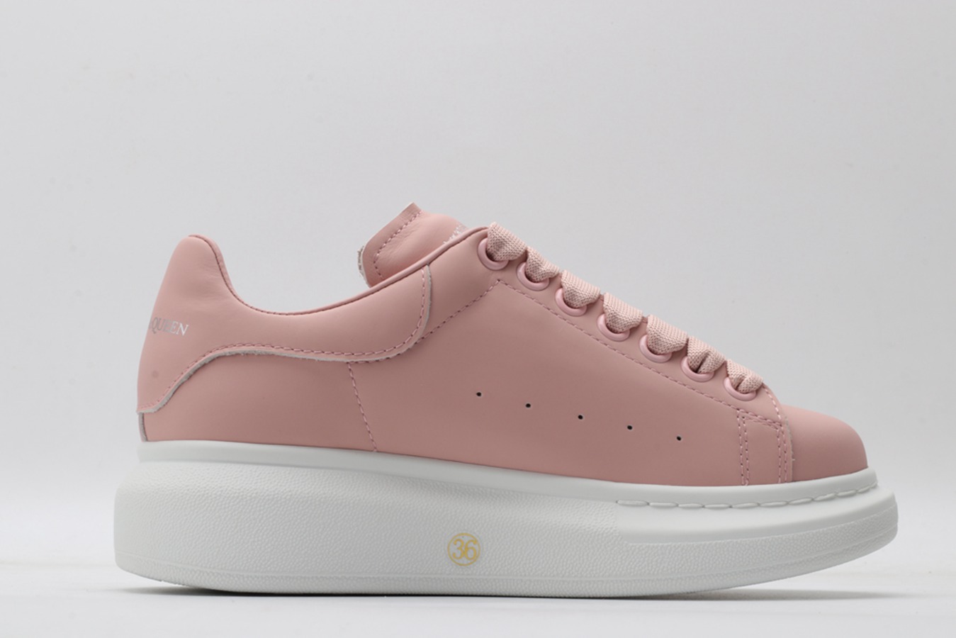 AMQ oversized sneakers-Rose