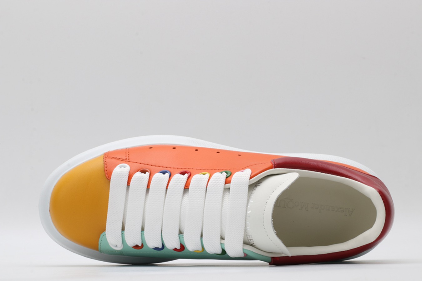 AMQ Leather Sneakers