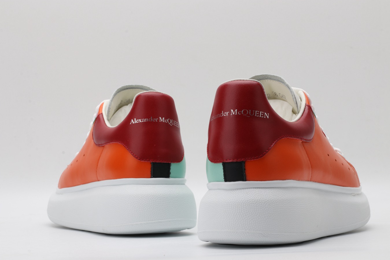 AMQ Leather Sneakers