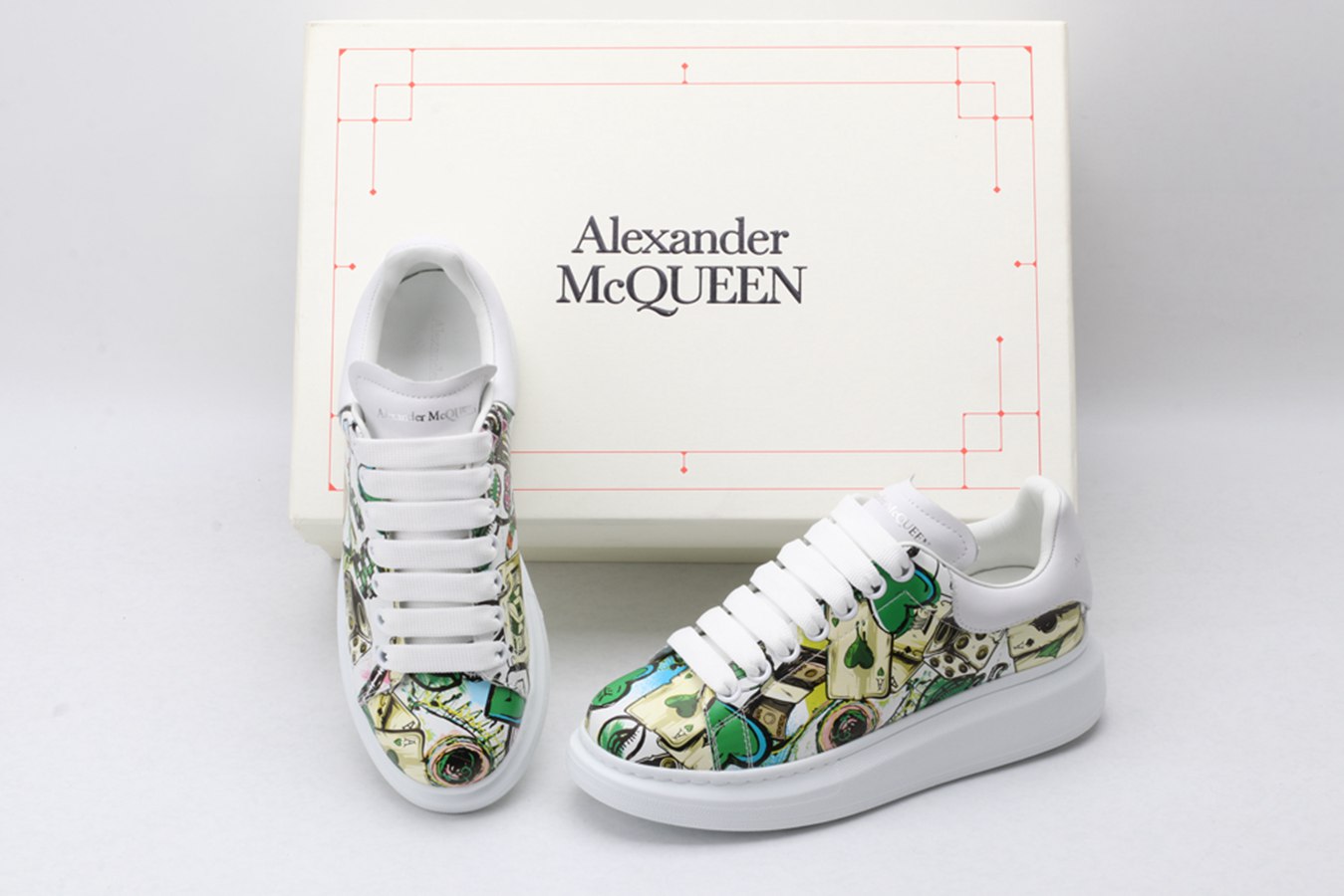 AMQ oversized sneakers