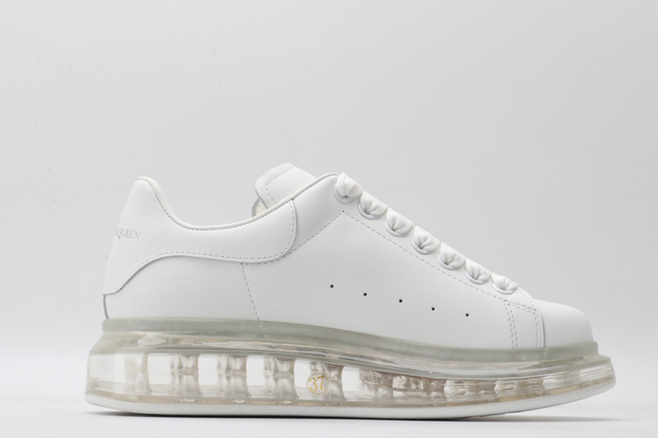 AMQ white sneakers
