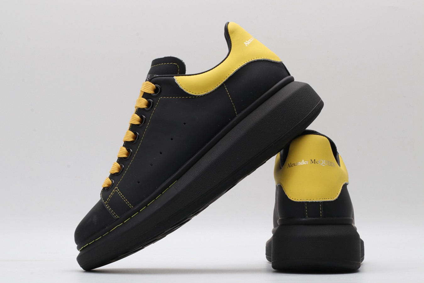 AMQ oversized sneakers black