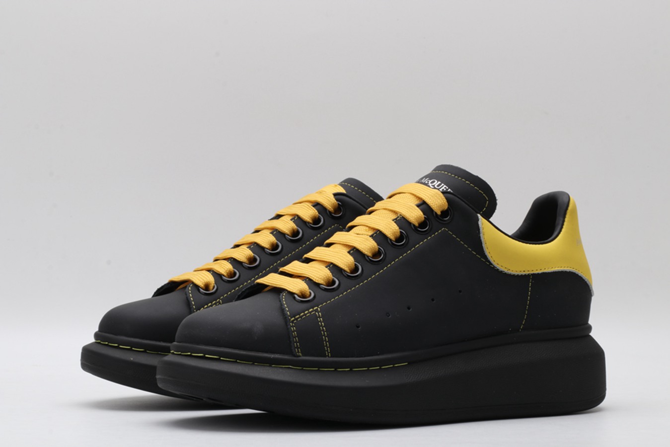 AMQ oversized sneakers black