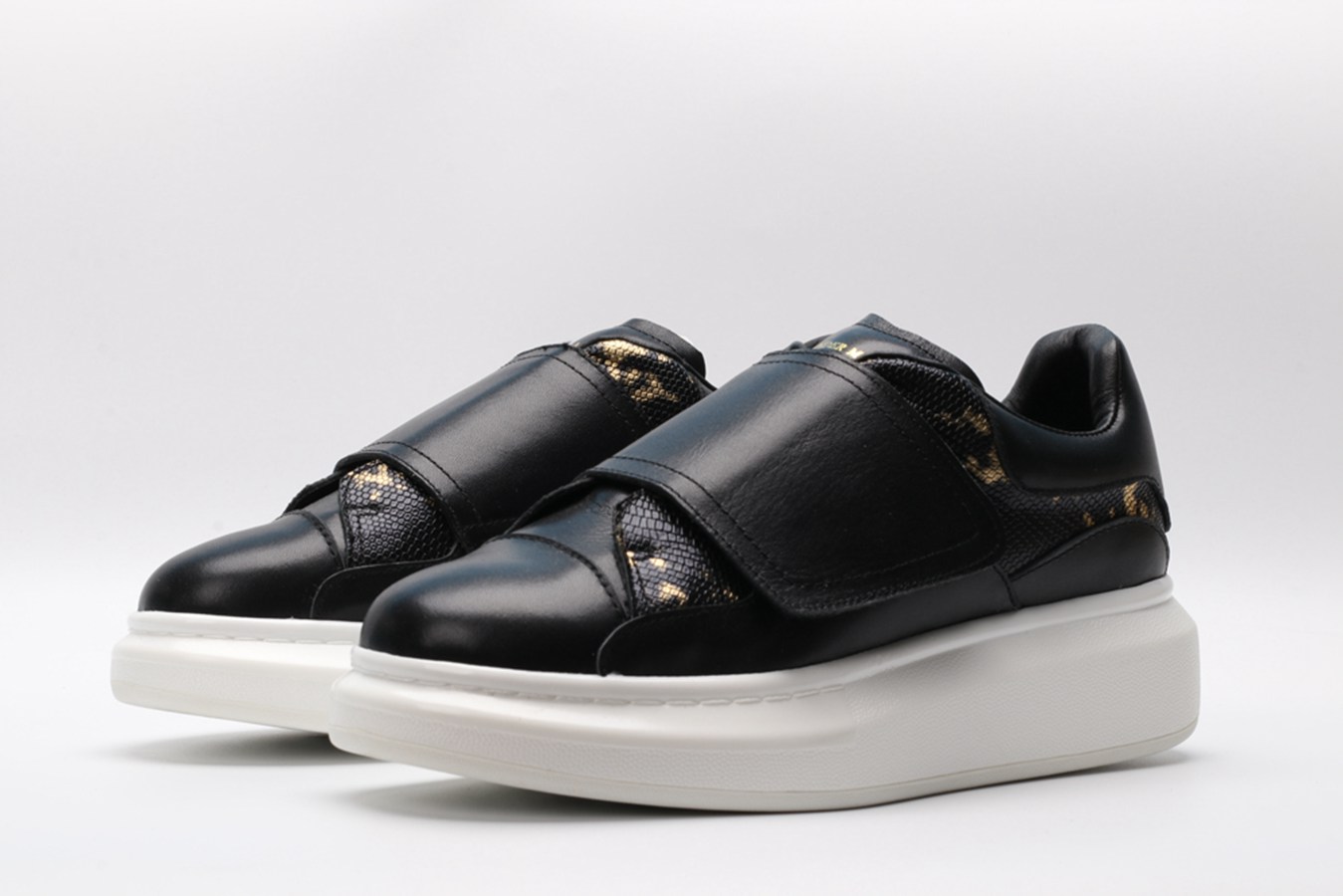 AMQ oversized sneakers black