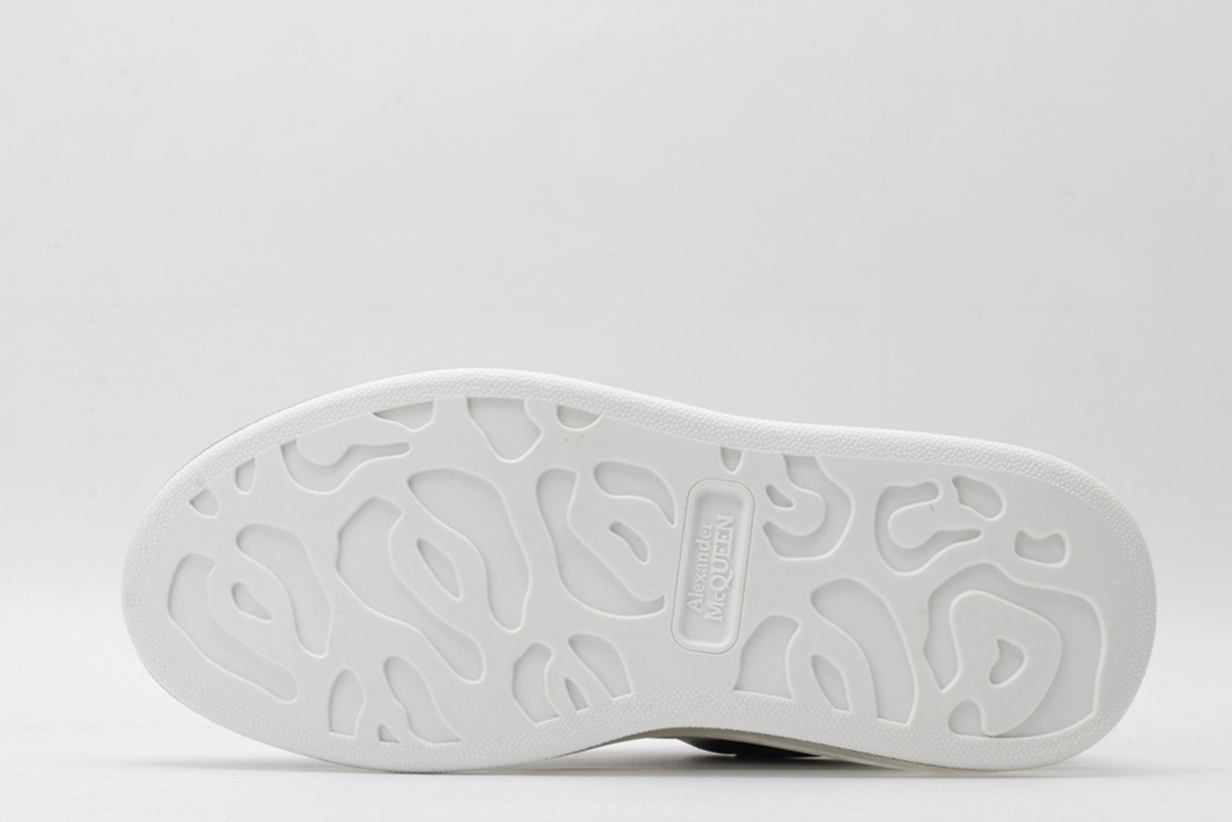AMQ oversized sneakers with black heel