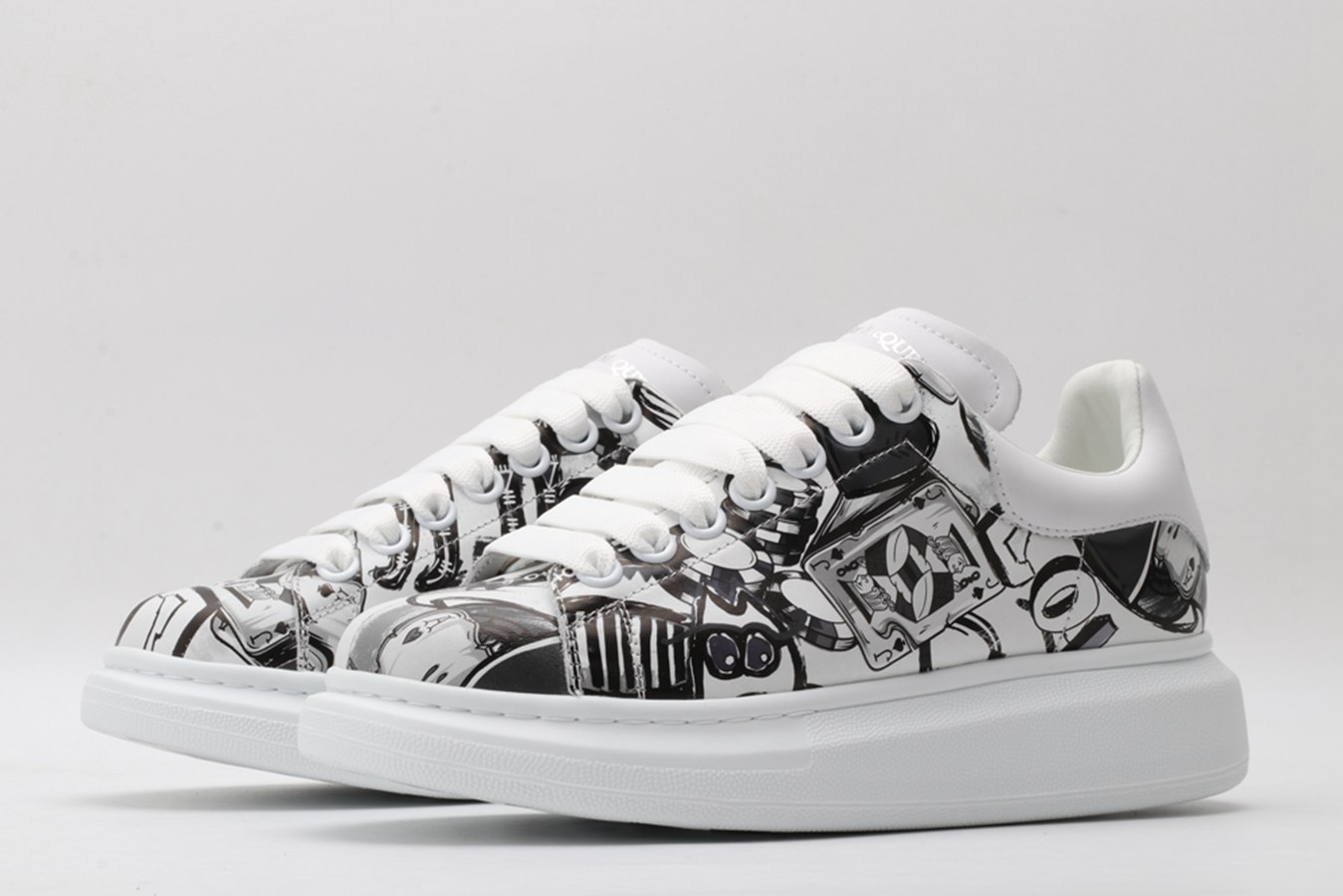 AMQ oversized sneakers