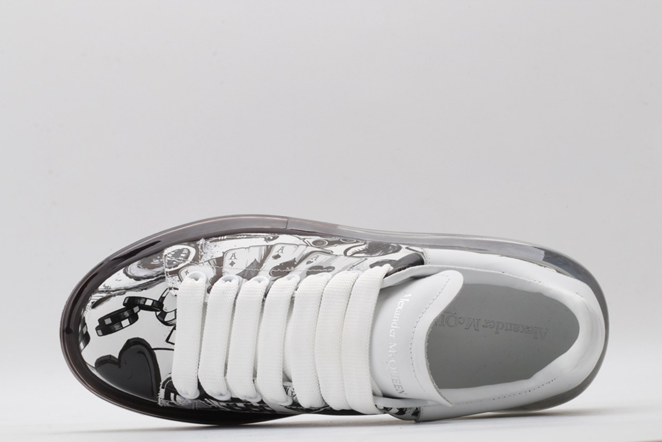 AMQ Leather Sneakers