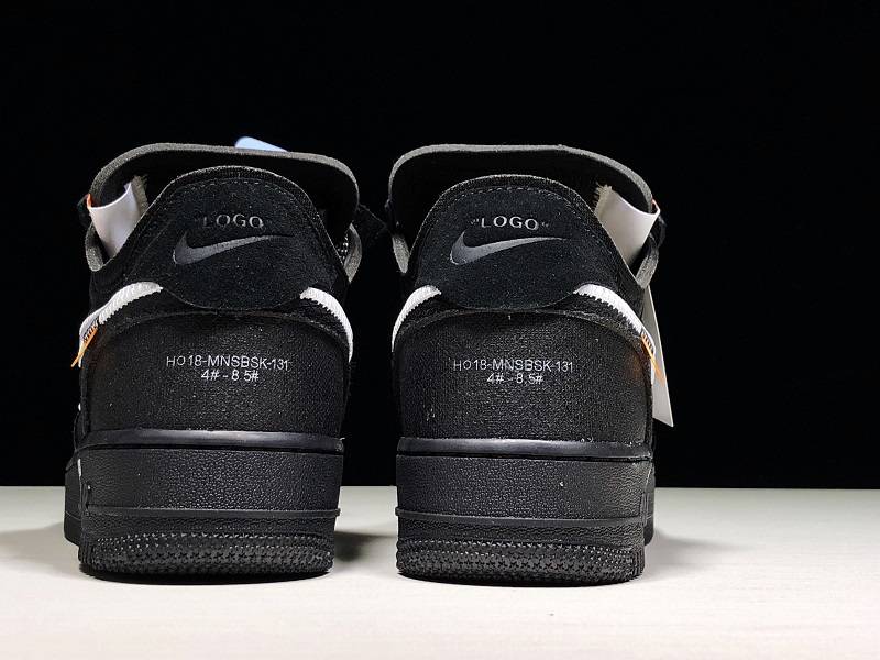Off-White x Air Force 1 AF1 Black/White AO4606-001