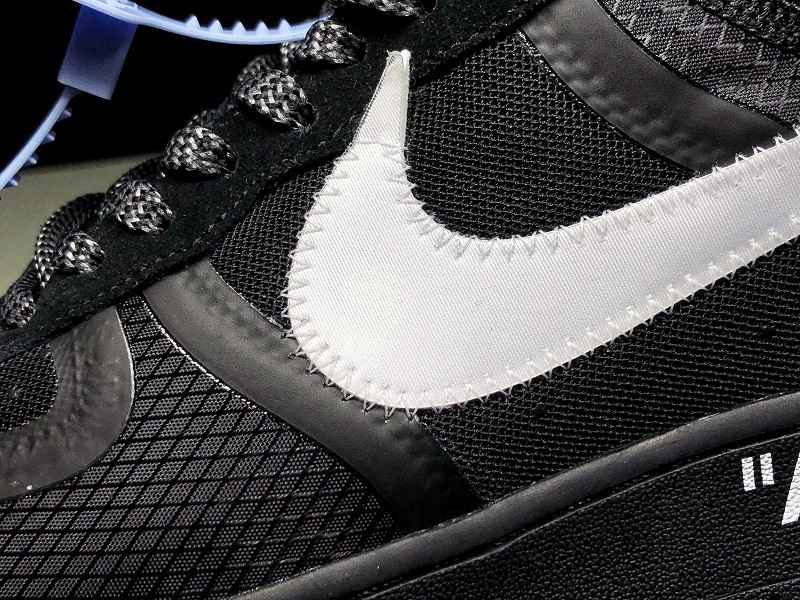 Off-White x Air Force 1 AF1 Black/White AO4606-001