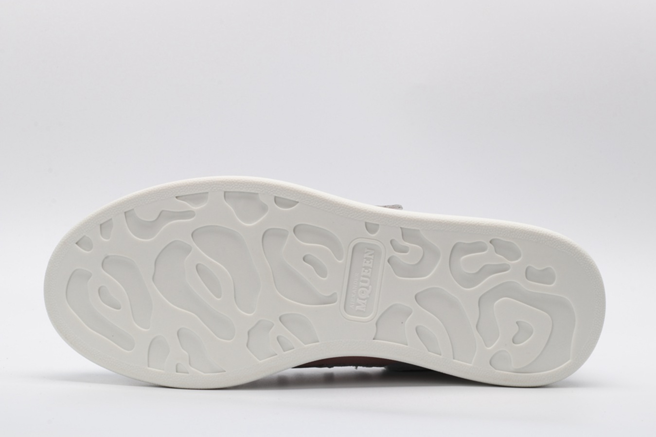 AMQ Leather Platform Sneakers