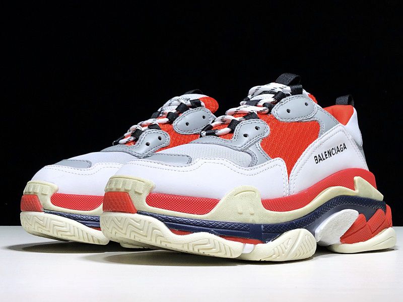 BLG Triple S 17FW Grey Red