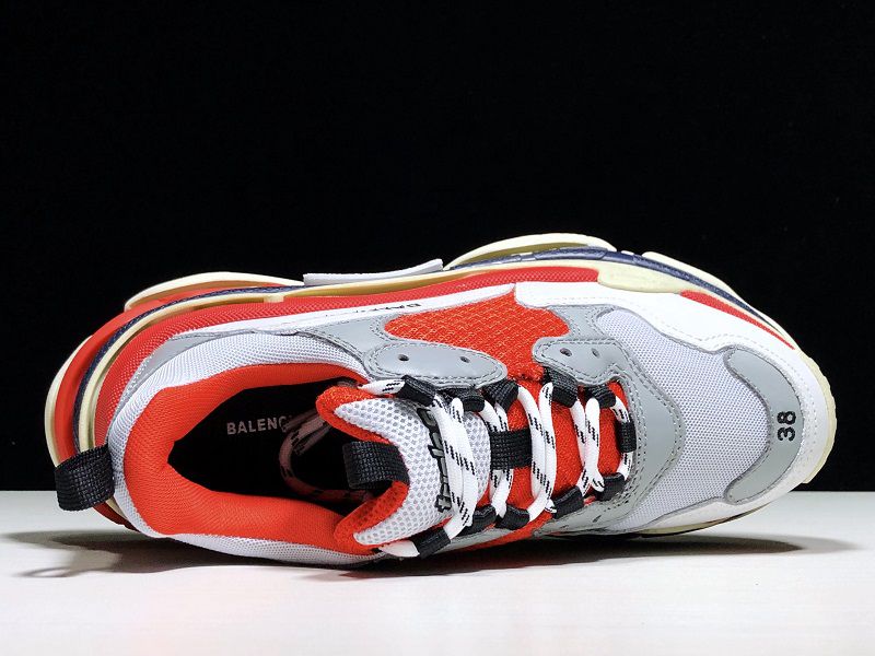 BLG Triple S 17FW Grey Red