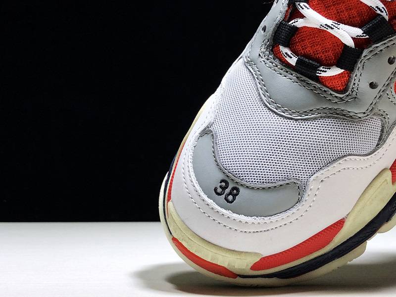 BLG Triple S 17FW Grey Red