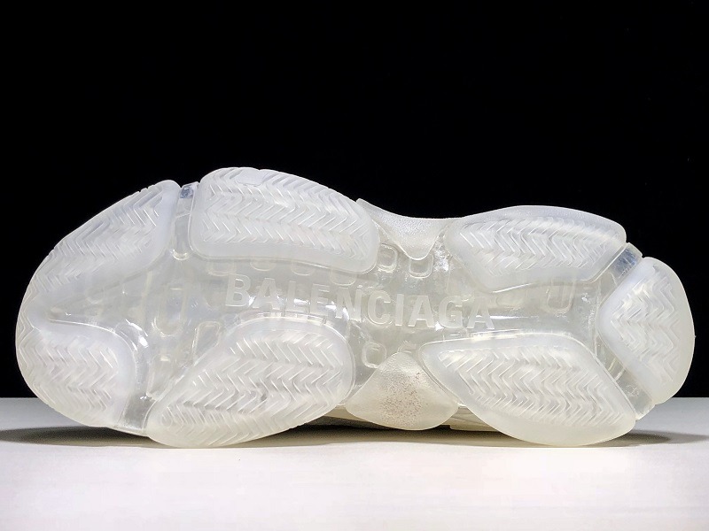 BLG White Triple-S C*Lear Sole Trainers Sneakers