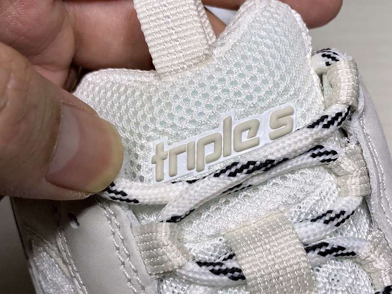 BLG White Triple-S C*Lear Sole Trainers Sneakers