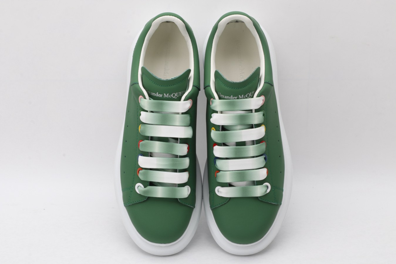 AMQ Green oversized sneakers