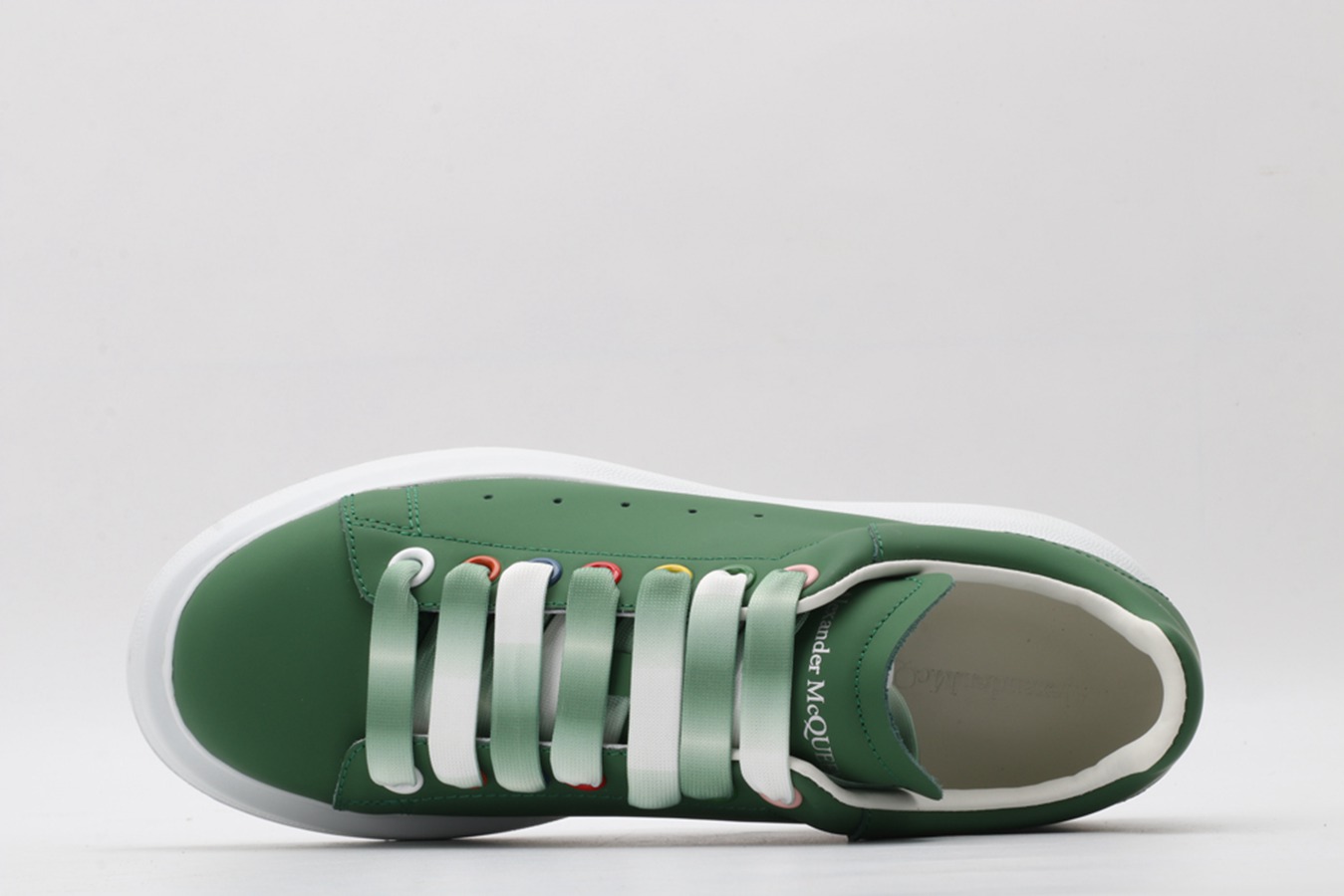 AMQ Green oversized sneakers