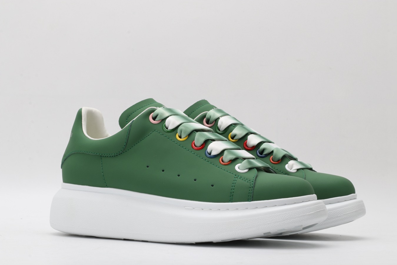 AMQ Green oversized sneakers