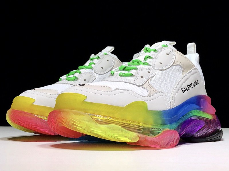 BLG Triple-S C*Lear Sole Trainers White