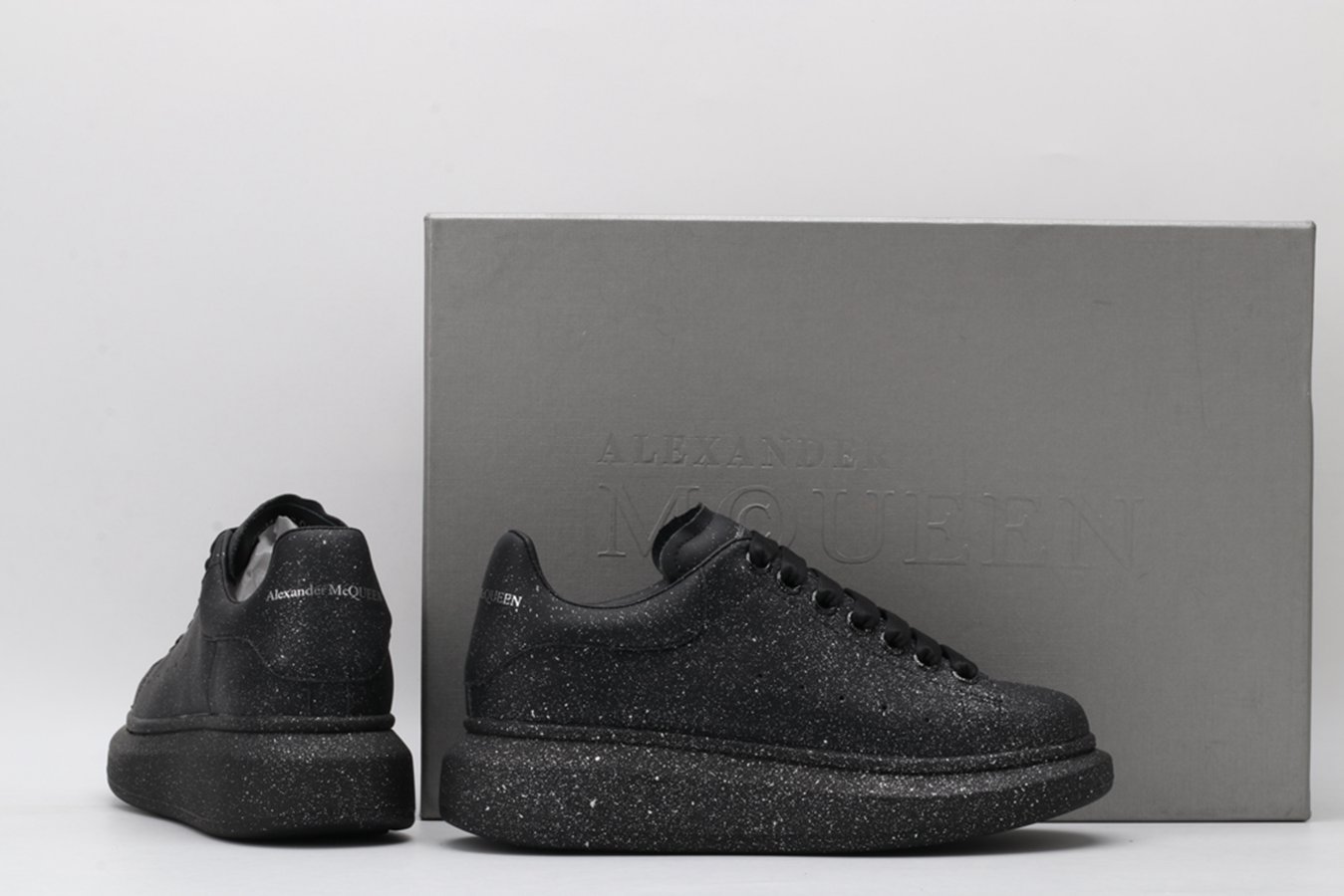 AMQ black sneakers