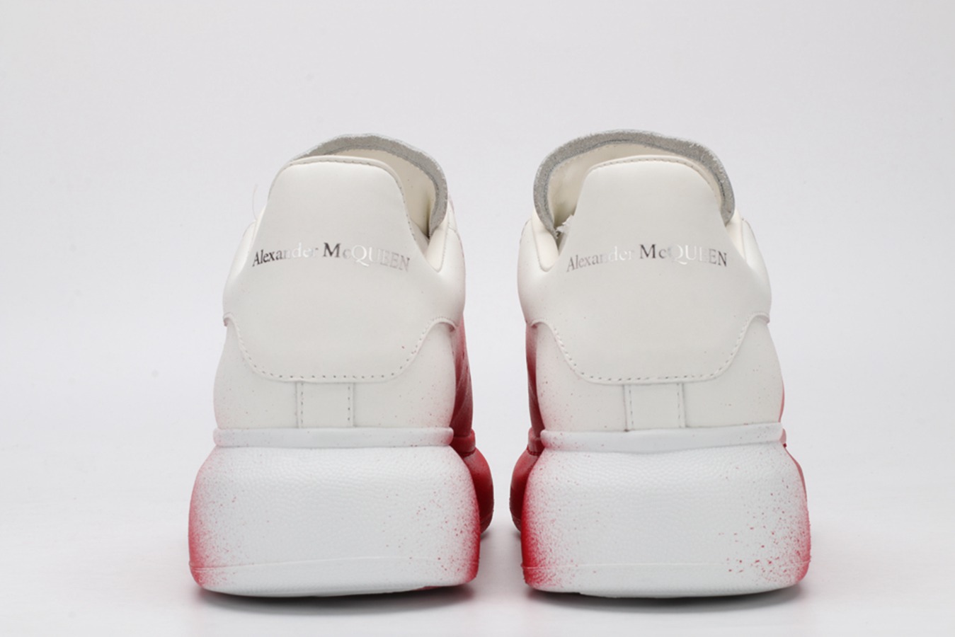 AMQ Oversized paint spray sneakers