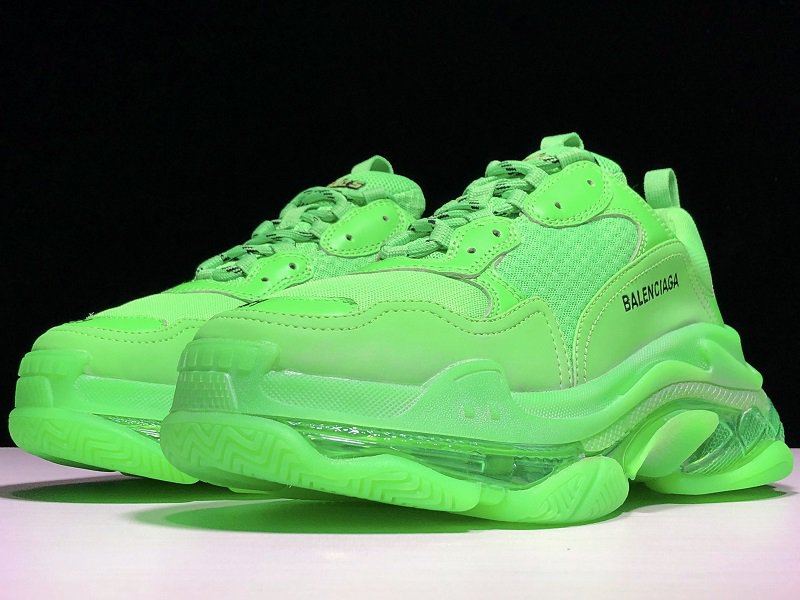 BLG Green Triple-S C*Lear Sole Trainers Sneakers