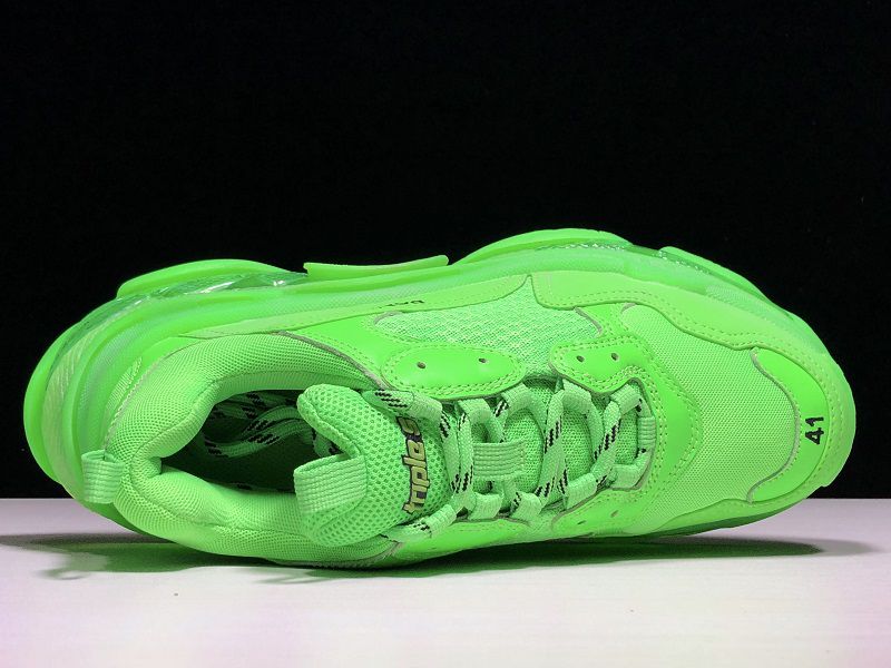 BLG Green Triple-S C*Lear Sole Trainers Sneakers