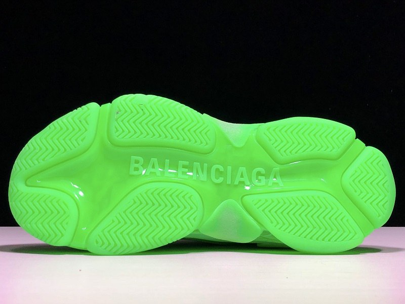 BLG Green Triple-S C*Lear Sole Trainers Sneakers