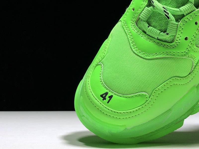 BLG Green Triple-S C*Lear Sole Trainers Sneakers