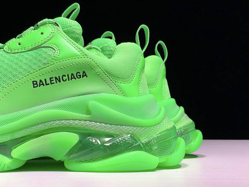 BLG Green Triple-S C*Lear Sole Trainers Sneakers