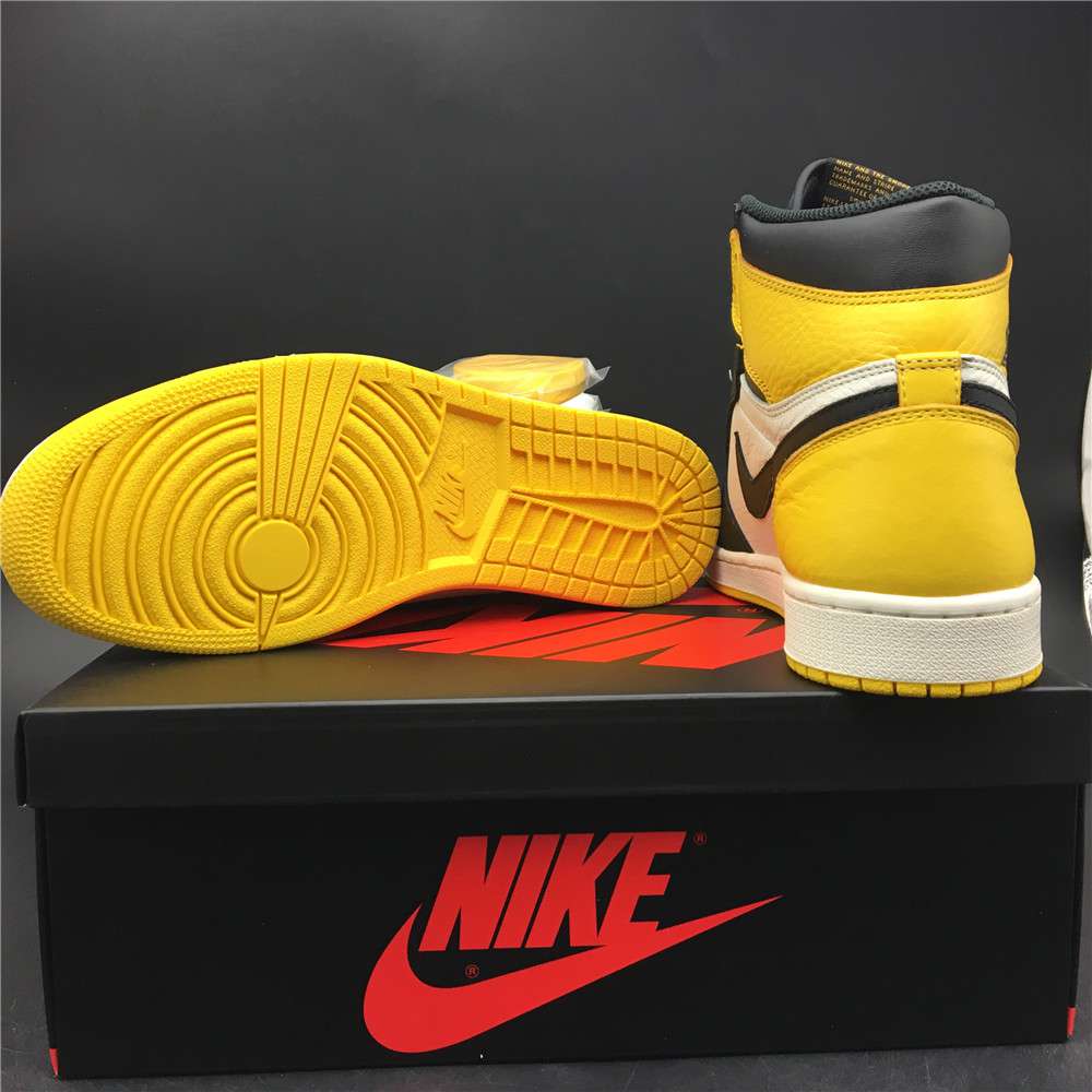 AIR JORDAN 1 HIGH OG BLACK YELLOW AR1020-700