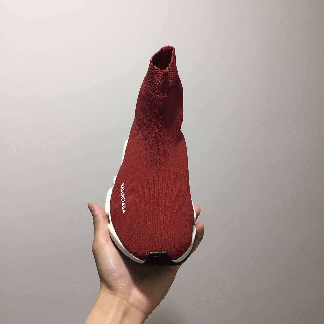 BLG Speed Trainer Burgundy Sneakers red white 453546