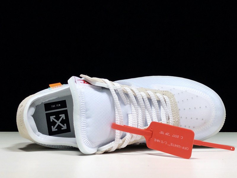 Off White x Air Force 1 AF1 White AO4606-100