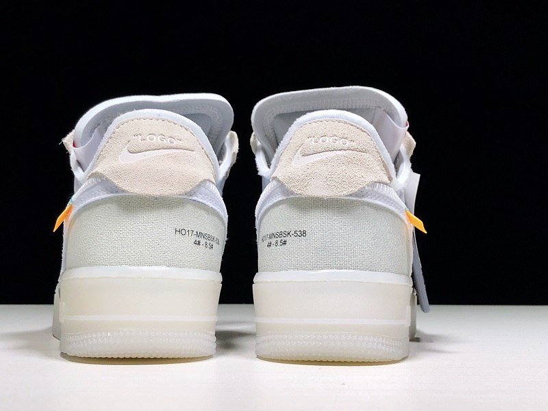 Off White x Air Force 1 AF1 White AO4606-100
