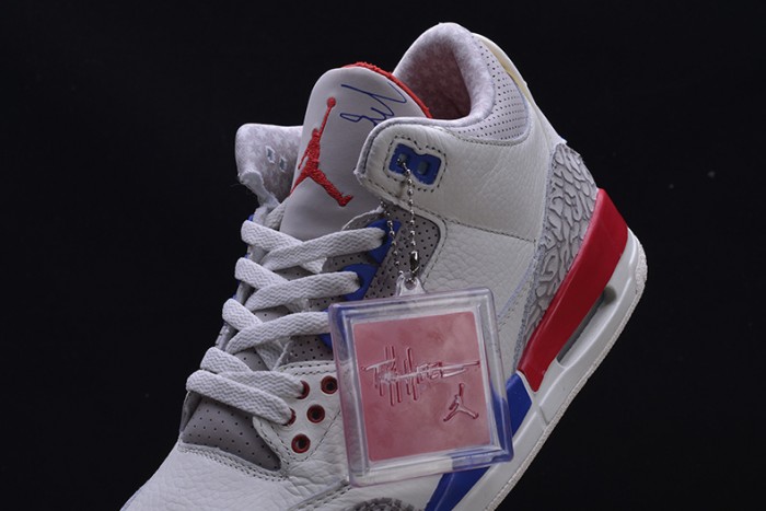 AIR JORDAN 3 RETRO "CHARITY GAME" sail red mens 136064-140