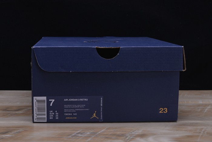 AIR JORDAN 3 RETRO "CHARITY GAME" sail red mens 136064-140