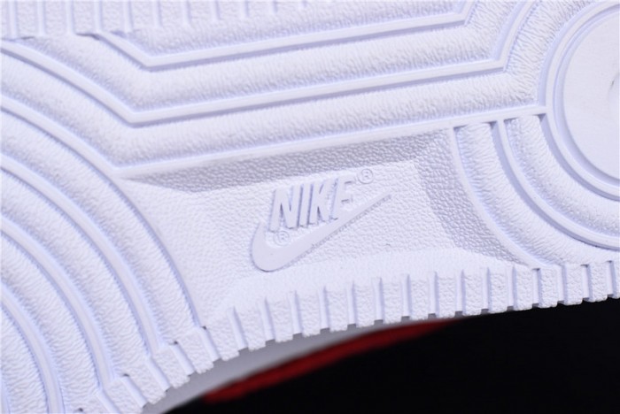 Nike Air Force 1 Low LV8 3D Chenille Swoosh White Red Blue 823511-106