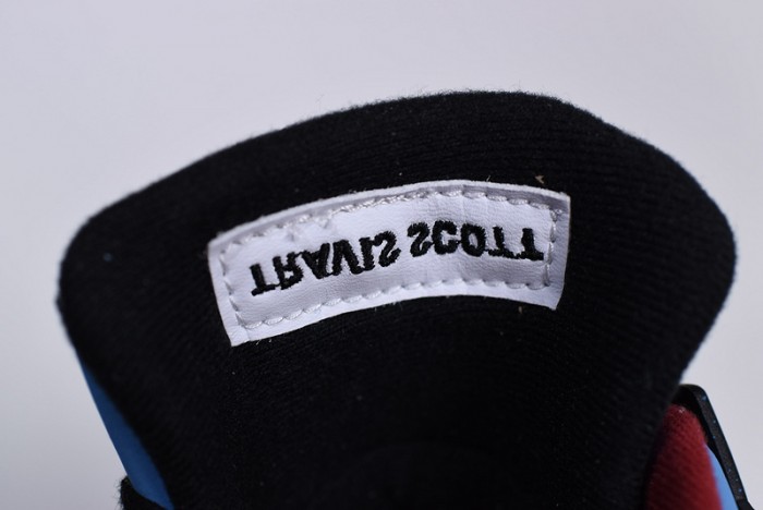 Travis Scott x Air Jordan 4 "Houston Oilers" University Blue 308497-406