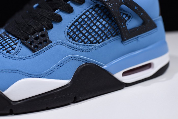 Travis Scott x Air Jordan 4 "Houston Oilers" University Blue 308497-406