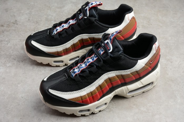nike Air Max 95 "Pull Tab" Pack black/ sail-ale brown-gym red AJ4077-002