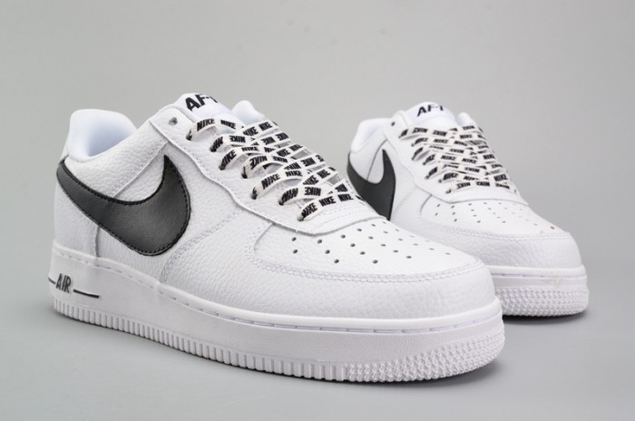 Nike Air Force 1 ´07 LV8 NBA Sz 18 White/ Black Athletic Shoes 823511-103
