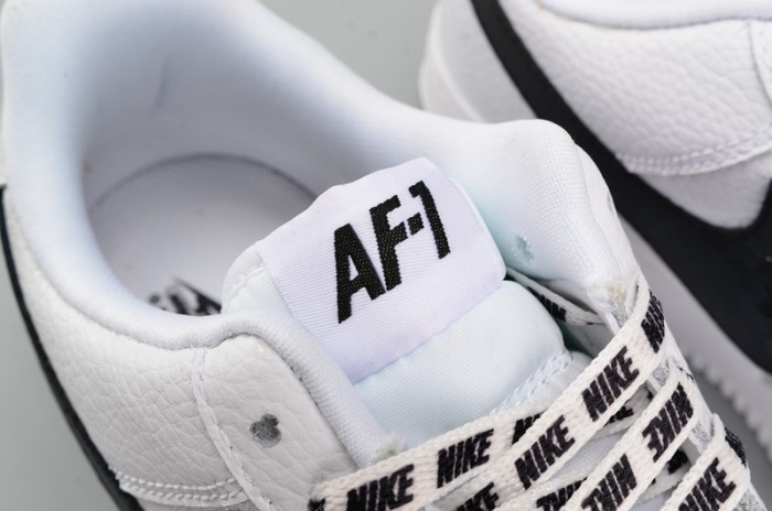 Nike Air Force 1 ´07 LV8 NBA Sz 18 White/ Black Athletic Shoes 823511-103