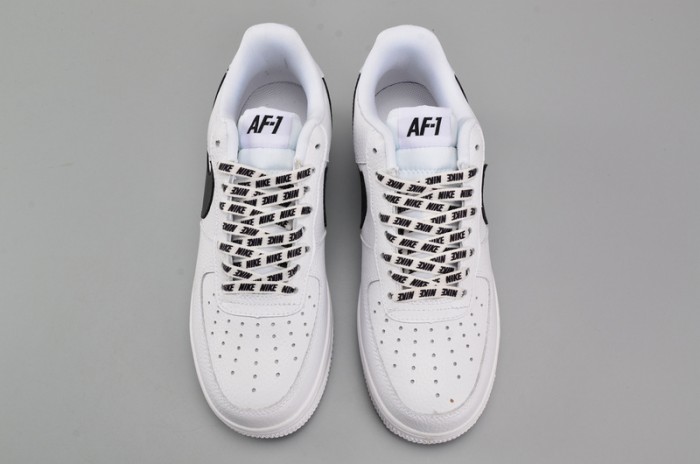 Nike Air Force 1 ´07 LV8 NBA Sz 18 White/ Black Athletic Shoes 823511-103