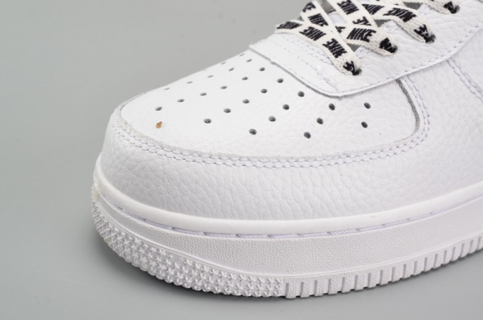 Nike Air Force 1 ´07 LV8 NBA Sz 18 White/ Black Athletic Shoes 823511-103