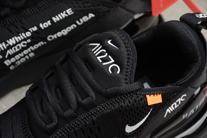 Off-White X Nike Air Max 270 ´Black´ AA8058-001