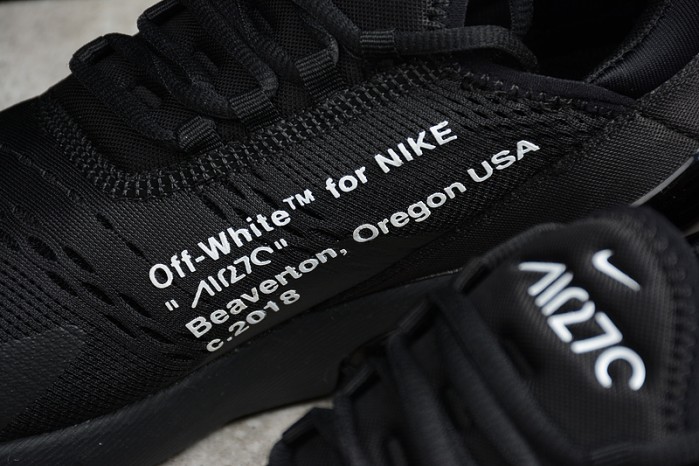 Off-White X Nike Air Max 270 ´Black´ AA8058-001
