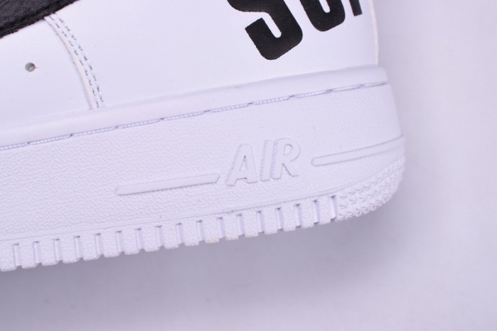 nike S*p*e air force 1 one high hi white world famous 698696-100